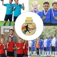 thumbnail image 3 of Premios de juegos de fútbol deportivo, medallas de oro, plata, bronce, medalla conmemorativa, trofeo para regalo de recuerdo escolar, juguetes para niños, 3 of 4