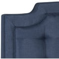 thumbnail image 3 of SAFAVIEH Sapphire Modern Glam Tufted Headboard, King, Navy, 3 of 4