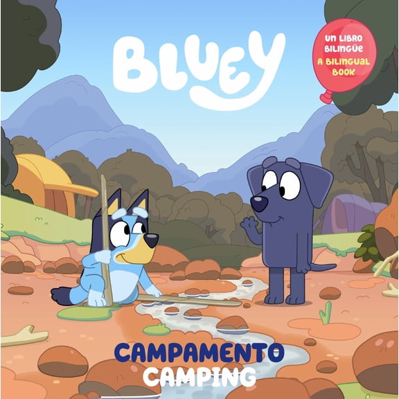 Bluey: Camping/Campamento (Bilingual English-Spanish Edition) (Bilingual edition) (Paperback)