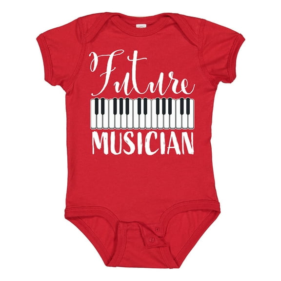 Inktastic Future Musician Piano Music Boys or Girls Baby Bodysuit