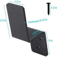 thumbnail image 3 of HWZWT 2x4 Barre de Fermeture de Porte Support Robuste et Efficace Mesures de Sécurité, 3 of 5