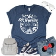 thumbnail image 5 of Orlando Theme Park World Traveler Shirt Unisex - Inspired T-Shirt (Navy, Small), 5 of 7
