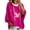 Hot Pink1, variant on bravefron Oversized Hoodie for Women Cancer Short Sleeve Casual Fashion Y2K Streetwear Pullover Sweatshirt Back to School Top