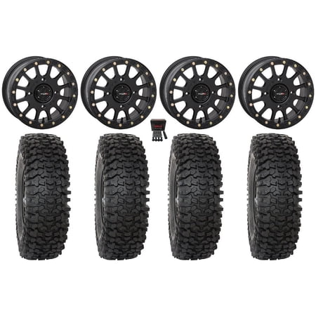 System 3 SB-5 14 Wheels Black 32 RC500 Tires Polaris RZR XP 1000 / PRO XP / Ranger XP 900/1000 System 3 SB-5 14 Wheels Black 32 RC500 Tires Polaris RZR XP 1000 / PRO XP / Ranger XP 900/1000