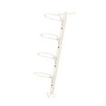 thumbnail image 4 of jinwen Football Holder Gift Bedroom Tool Room Basketball Ball Storage Rack Adhesive White 93x18cm, 4 of 9