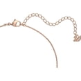 thumbnail image 3 of Swarovski 5620549 Women's Twist Rose Gold Tone Pendant Necklace, 3 of 5