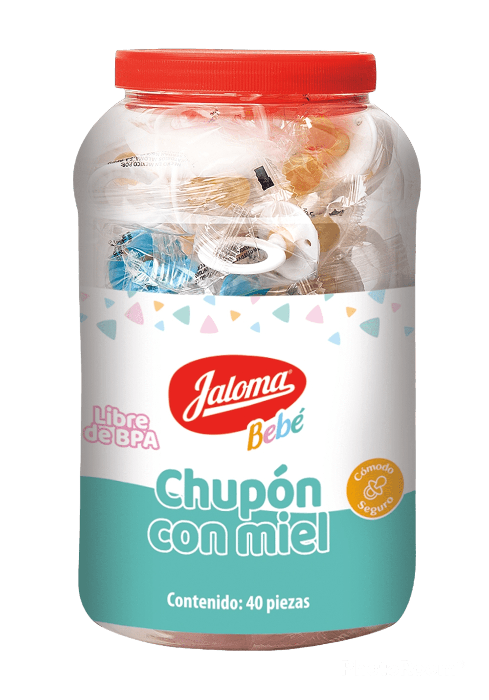Chupón CON MIEL Jaloma BOTE C/40 | Walmart en línea
