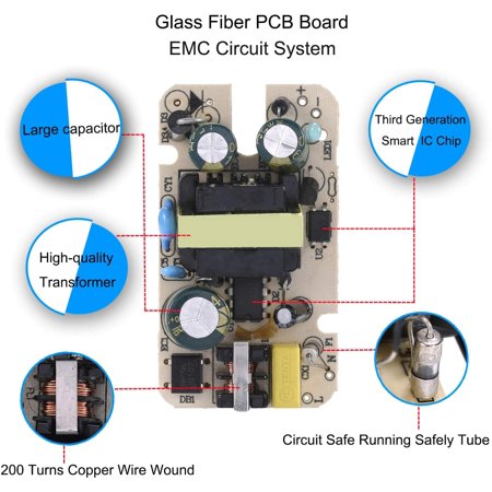 12v 1 5a Power Adapter Plannu Ac Dc 12 1500ma 18w Switching Power Supply Input 100 240v Output 12 Volt 1 5 Amp Wall Wart Transformer Charger For Dc12v Cctv Security Camera Led Strip Lights Walmart Canada