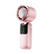 thumbnail image 3 of Ventilador de enfriamiento de la mano 100 velocidades ajustables para mujeres, collar colgante plegable, ventilador de collar para deportes de verano, Rosa, 3 of 8