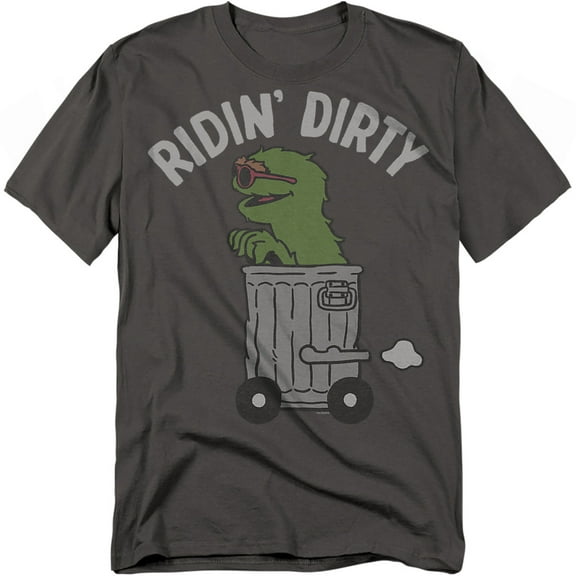 Sesame Street T-Shirt Ridin Dirty Unisex Graphic Tee for Men & Women