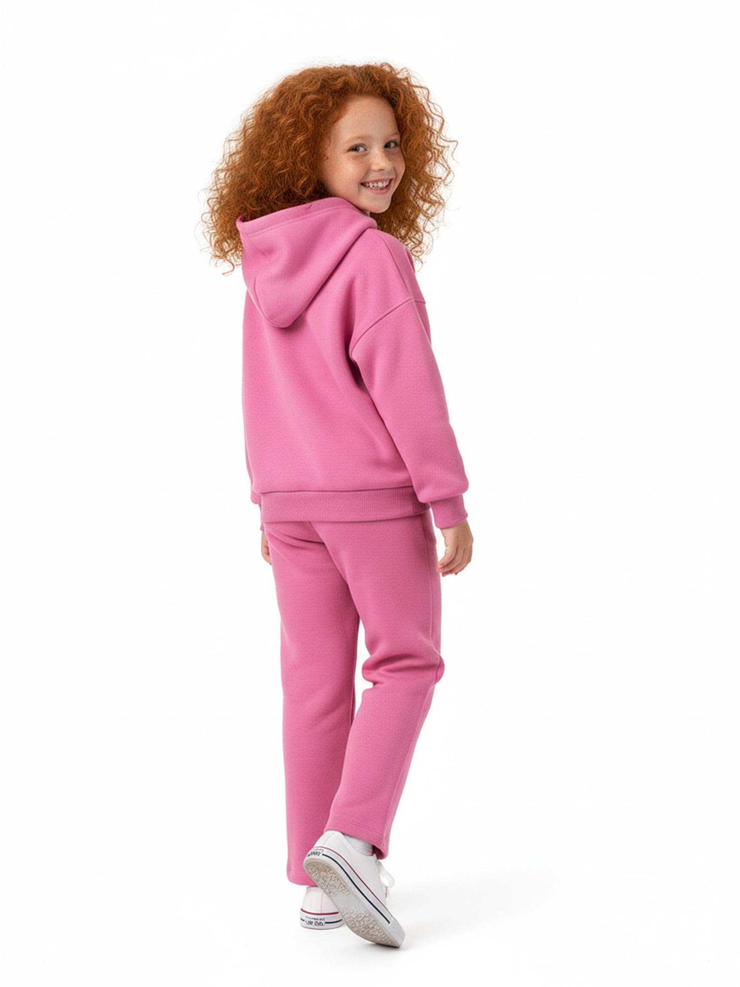 Super Mario Bros. Girls' & Big Girls' Graphic Sweatpants, Peach, Sizes 4-16