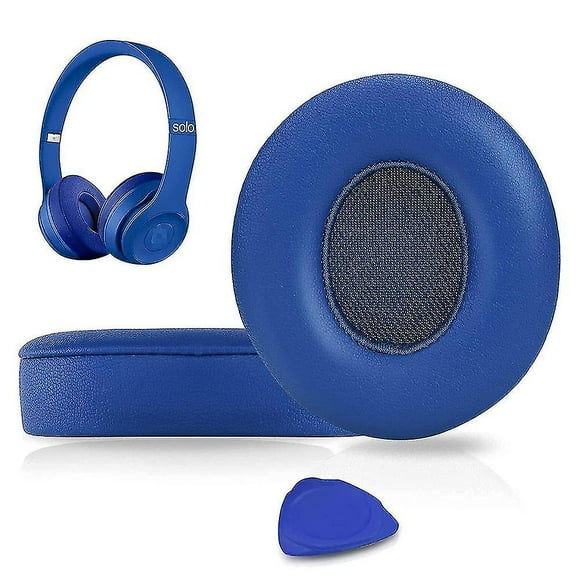 Replacement Ear Pads Cushions For Beats Studio 2, Studio 3 Wired Wireless Headphones, Earpads With Soft Leather, Noise Isolation Memory Foam