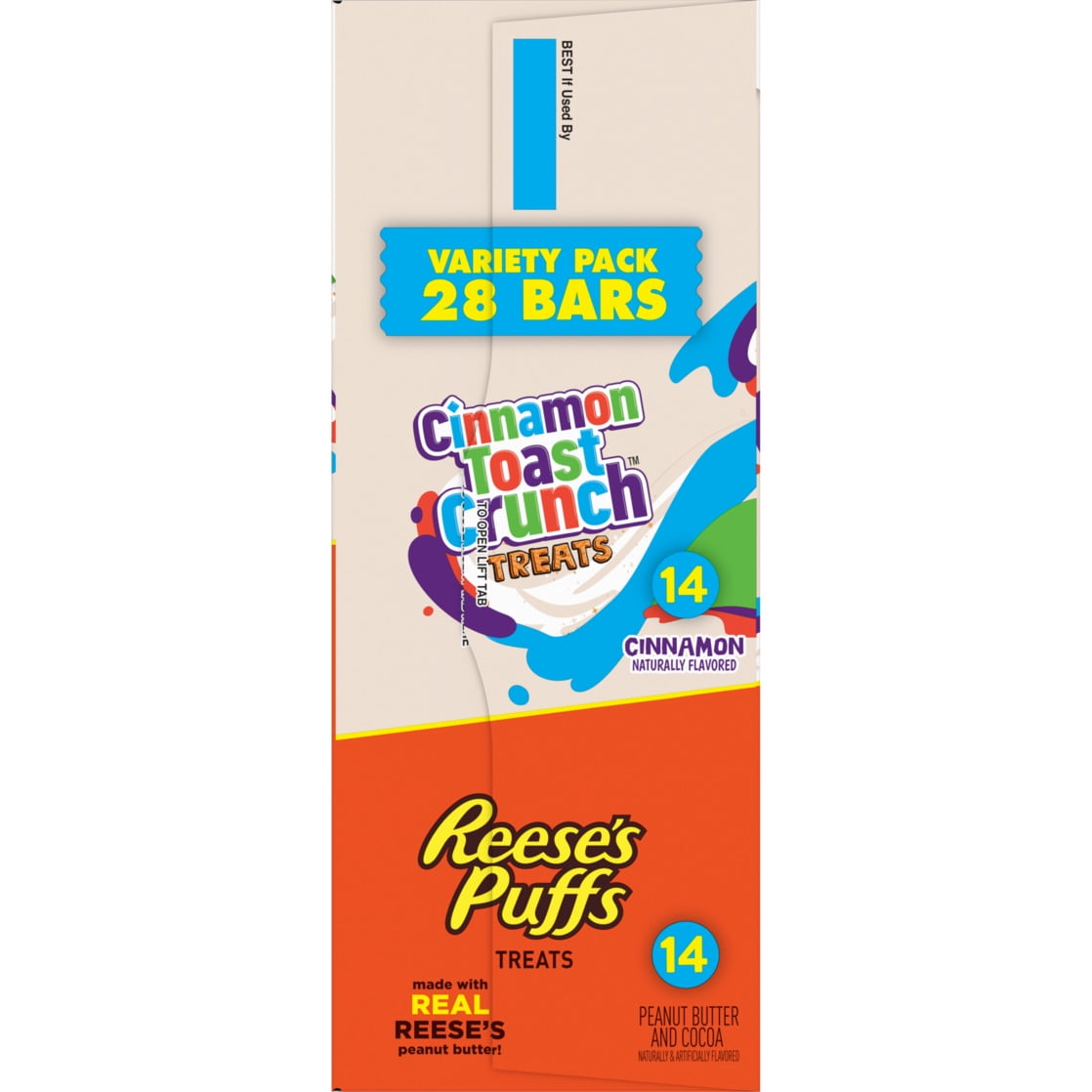 アメリカンシリアルセットReese's Puffs\u0026Cinnamon Chex General Mills - Brandclub - Cinnamon  Toast Crunch and REESE'S Puffs Cereal, image size:1118x1118