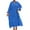 Blue, variant on Baggy Boho Dresses for Women Plus Size Long Sleeve Button Down Tiered Dresses Loose Vacation Fall Casual Dress Pink, 3XL