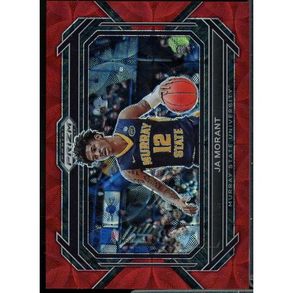 Ja Morant Card 2023-24 Panini Prizm Draft Picks Prizms Choice Red #57