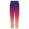 thumbnail image 4 of WILLBEST Pantalones Deportivos Casuales para Mujer con Estampado Degradado, Bolsillos, Cintura Alta, Holgados, para Uso Diario y Comodidad. Extra Grande, 4 of 4