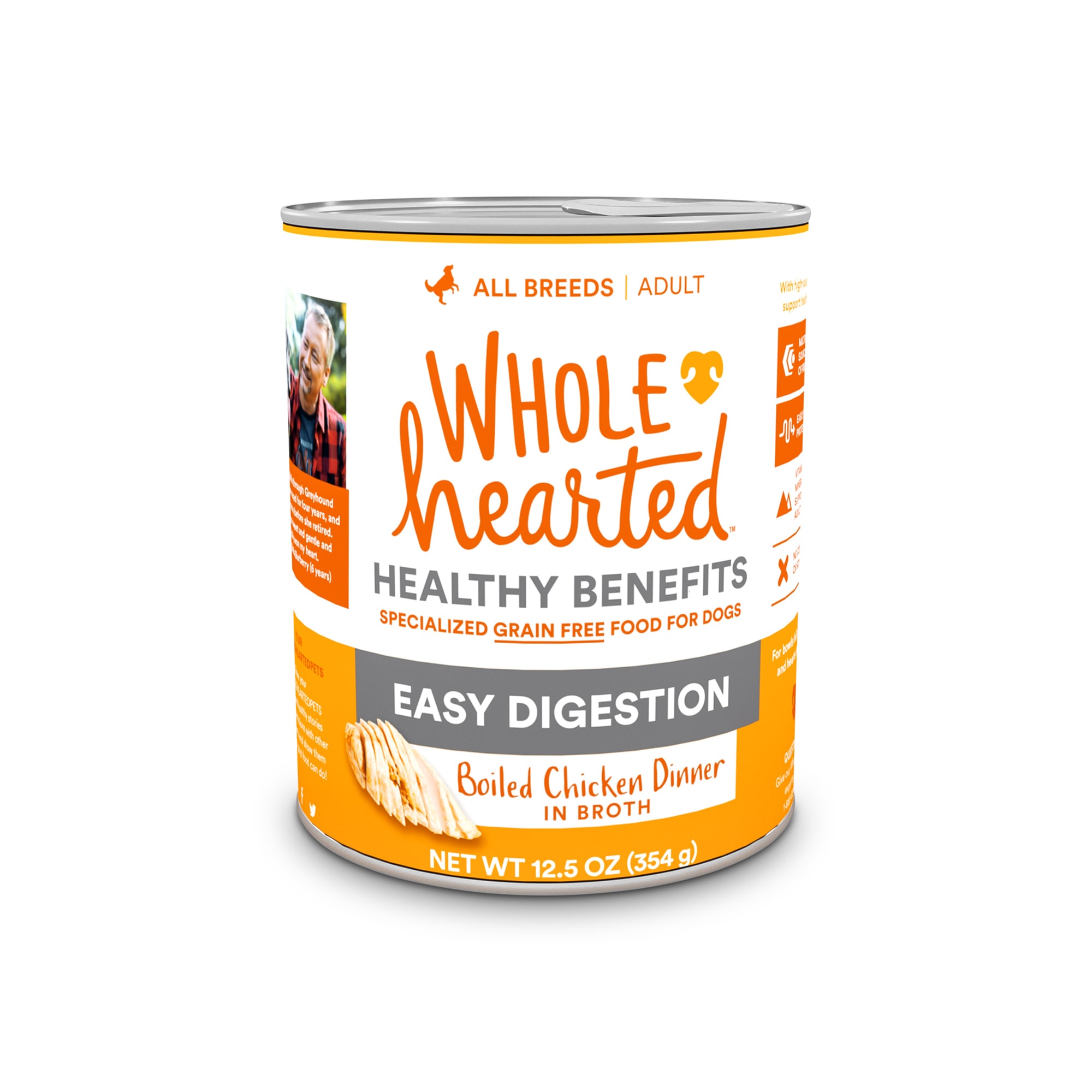 WholeHearted Grain-Free Adult Boiled Chicken Wet Dog Food