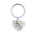 thumbnail image 1 of 1pc Creative Small Bee Pendant Keychain Pendant Key Charm Teacher's Day Gift, 1 of 9