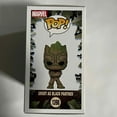 thumbnail image 3 of Funko POP! Marvel Groot as Black Panther Vinyl Figure, 3 of 6