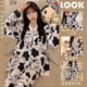 thumbnail image 3 of 2023 Sanrio Hello Kitty traje de pijama Anime japonés Kuromi Pachacco ropa de hogar Y2K dulce chica moda Ins Casual comodidad ropa de dormir, 3 of 4