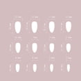 thumbnail image 3 of 24Pcs Halloween Press On Nails Long Shape, Purple Flame and Star Pattern Fake Nails with Glossy Finish, Reusable False Nail Tips for Women, DIY Mystical Party Manicure Set, 3 of 9