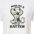 thumbnail image 3 of Alice In Wonderland - Mad as a Hatter - Juniors Cropped Cotton Blend T-Shirt, 3 of 5