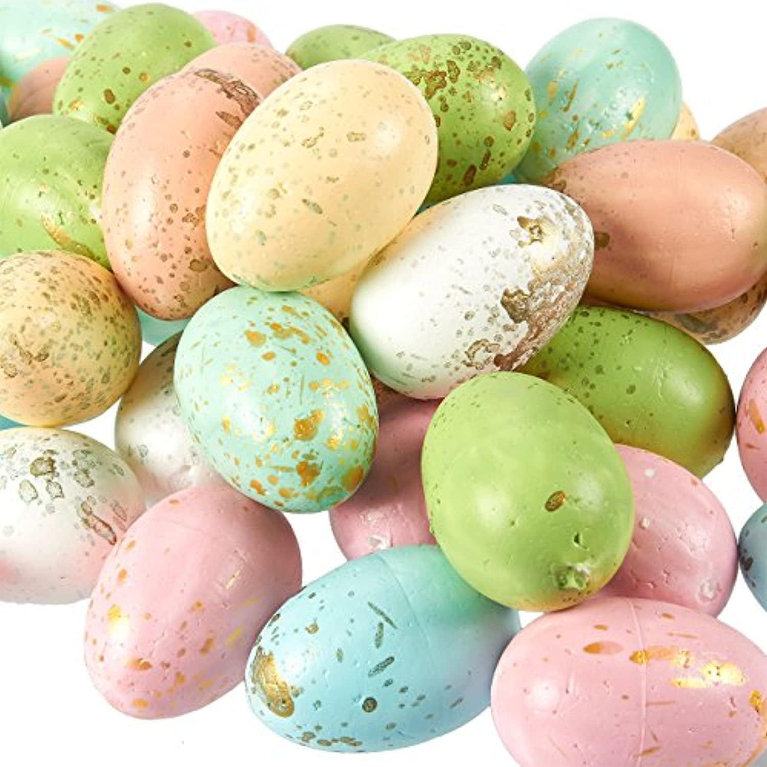 Juvale Foam Easter Eggs for Crafts and Easter Party Decorations, Pastel