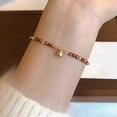 thumbnail image 6 of Women's Gemstones Adjustable Wristchain Healing Crystal Handmade Beaded Wristband Everyday Wear Jewelry, 6 of 8
