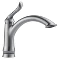 thumbnail image 1 of Delta 1353-AR-DST Linden Single Handle Kitchen Faucet - Arctic Stainless, 1 of 5