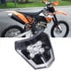 thumbnail image 4 of Faro LED Para Motocicleta, Lente Transparente, Luces De Conducción LED Para Motocicleta A Prueba De Polvo, Visión Clara 5LED Para Moto, 4 of 7