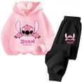 thumbnail image 3 of Sudadera con capucha para niños Stitch Kawaii, moda, jersey, sudadera, mono de anime, manga, dibujos animados, niñas, niños, ropa informal de otoño, 3 of 5
