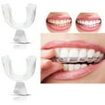 4 Pcs Night Mouth Guard Gum Shield for Bruxism Teeth Protector Whitening Grinding Bites Brace