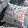 thumbnail image 2 of Homewish Tribal Bohemian Dragonfly Fabric by the Yard 1 Yard, Kawaii Butterfly Room Decor Fabric by the Yard, Cartoon Flower Floral Sewing Fabric, Breathable Home Decor, 2 of 6