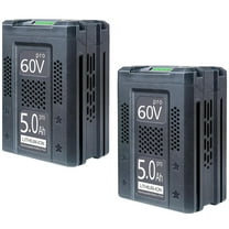 FSKE 5000mAh Replacement for Greenworks 60V Battery Cordless Tools LB60A02 LB60A03 LB60A00 LB60A01 2 Packs