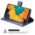 thumbnail image 5 of Leather Flip Cover Secure Magnetic Wallet Case for Samsung Galaxy A21, 5 of 5