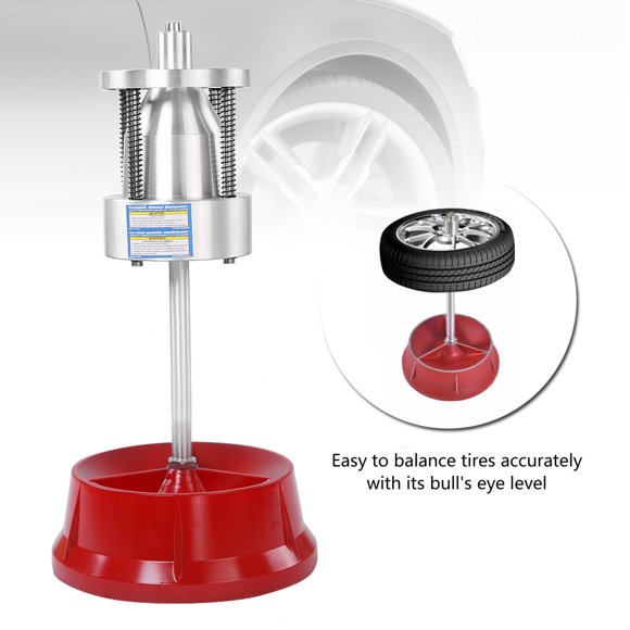 Wheel Tire Balancer Car Truck Portable Hubs Wheel Tire Balancer Bubble Level Static Balancing Machine
