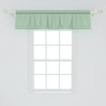 thumbnail image 2 of Ambesonne Ice Cream Window Valance, Tasty Gelato Cones Motif, 54" X 12", Almond Green Eggshell, 2 of 3