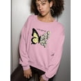thumbnail image 2 of Let Life Surprise You Daisies Sweatshirt Women -Image by Shutterstock, Female Medium, 2 of 4