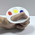 thumbnail image 6 of Sylvtty Plastic Paint Tray 3D Printed Finger Palette with Hand Grip Easy to Clean Portable Painting Palette for Kids Artists Watercolor Acrylic Pigment Use, 6 of 7