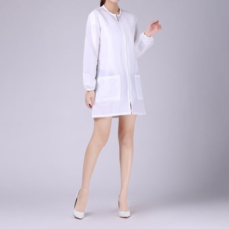 Salon Smock Stylist Jacket Hairdresser Cape A Waterproof Barber Apron Salon Smock Stylist Jacket Hairdresser Cape Protects Clothes Breathable Perfect for Pet Grooming Nail Tech By Kingtowag