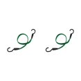 thumbnail image 3 of ZheElen 1/2/3/5 Durable Luggage Rope - Secure And Weather-resistant For Travel Easy Installation Straps With Hook green black 65cm 2PCS, 3 of 6