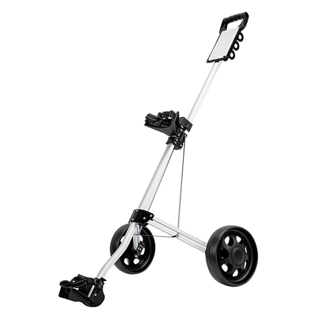 S SERENABLE Chariot de Golf Pull Push Extérieur Équipement de Golf Professionnel Compact avec 2 Roues