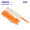 thumbnail image 3 of Plumero de microfibra lavable Unique Bargains para Limpieza naranja paquete de 2, 3 of 5
