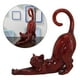 thumbnail image 4 of Figura de gato de resina, figura estirable, accesorios de decoración para el hogar, manualidades para fiestas. rojo, 4 of 9