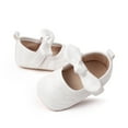 thumbnail image 5 of Otqutp Baby Lightweight Sneakers Girls Single Shoes Bowknot First Walking Shoes Toddler Soft Bottom Breathable Princess Shoes, 5 of 6