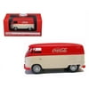 1:43 Scale 1962 Volkswagen Cargo Van, Red and Cream