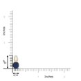 thumbnail image 4 of ANGARA Natural Cushion 1 ct Blue Sapphire Pendant with Diamonds in 14K Yellow Gold for Women (Size-6mm) | September Birthstone, Anniversary, Jewelry Gift for Women | Natural Blue Sapphire Necklace, 4 of 9