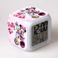 thumbnail image 3 of Figura de Sonic de anime de 8 x 8 x 8 cm, reloj despertador electrónico, reloj digital, reloj luminoso que cambia de color, regalo para niños, estudiantes y niños, 3 of 5