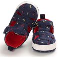 thumbnail image 5 of Isbasic Infant Baby Boys Girls Summer Beach Sandals Breathable Athletic Anti-slip Soft Sole Newborn First Walker Crib Shoes, 5 of 5
