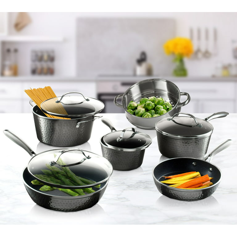 Cast Aluminum Granite-coating Nonstick Induction Cookware Set-Kitchen  Academy